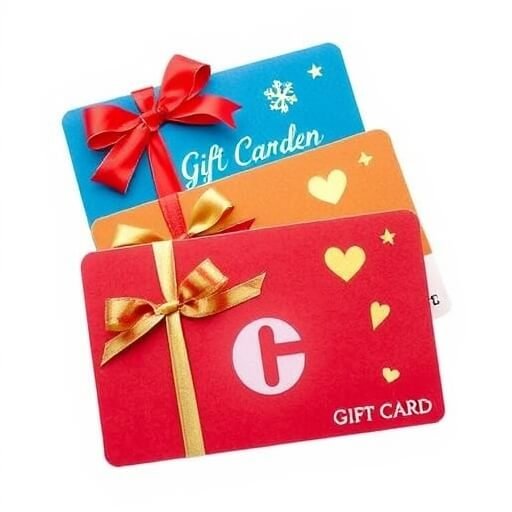 Gift cards.